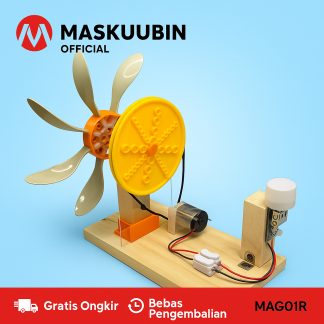 Kit PLTA Mini – Alat Peraga Pembangkit Listrik Tenaga Air (Turbin + Dinamo USB)