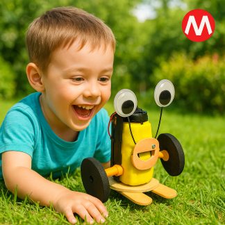 Robot Gary MAE-001 – Kit Rakit Robot Dinamo untuk Anak (Petualang Ruang Angkasa)